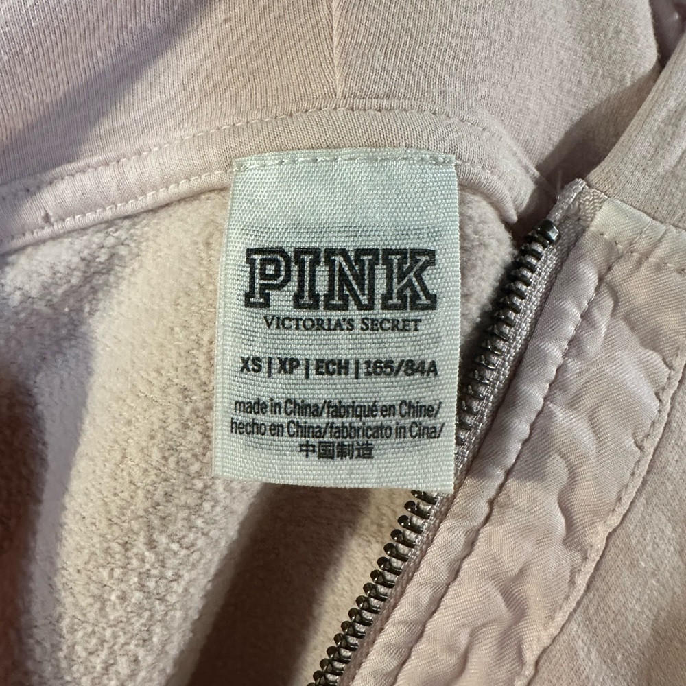 PINK Victorias Secret cropped hoodie - Picture 7 of 7